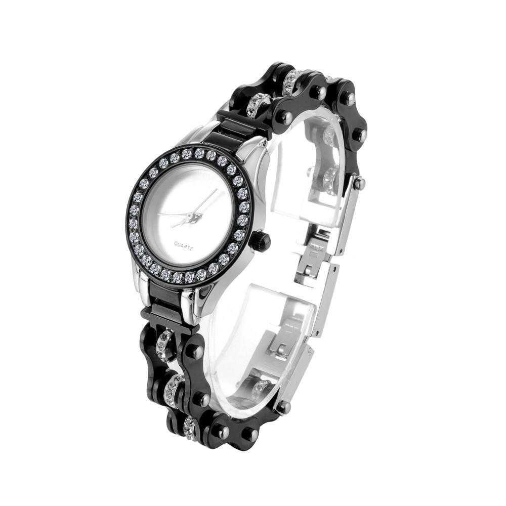 Cycolinks Crystal Quartz Watch - FREE Bracelet - Cycolinks