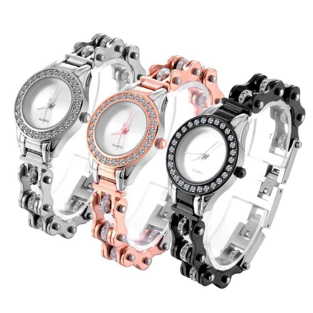 Cycolinks Crystal Quartz Watch - FREE Bracelet - Cycolinks