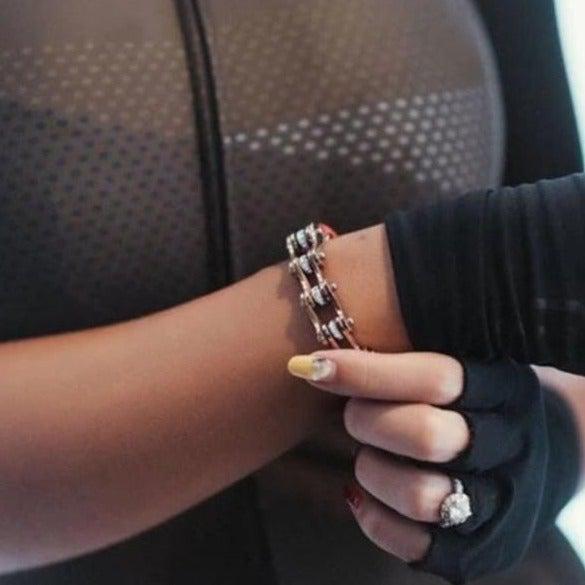 Cycolinks Rose Gold Crystal Bracelet BOGOF - Cycolinks