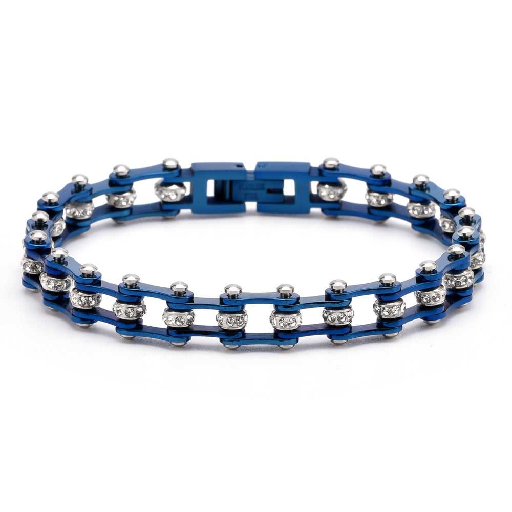 Cycolinks Blue Crystal Bracelet - Cycolinks
