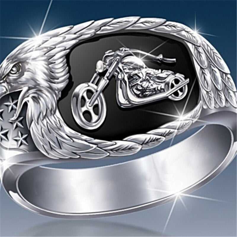 Cycolinks Alloy Motorcycle Biker Ring - Cycolinks