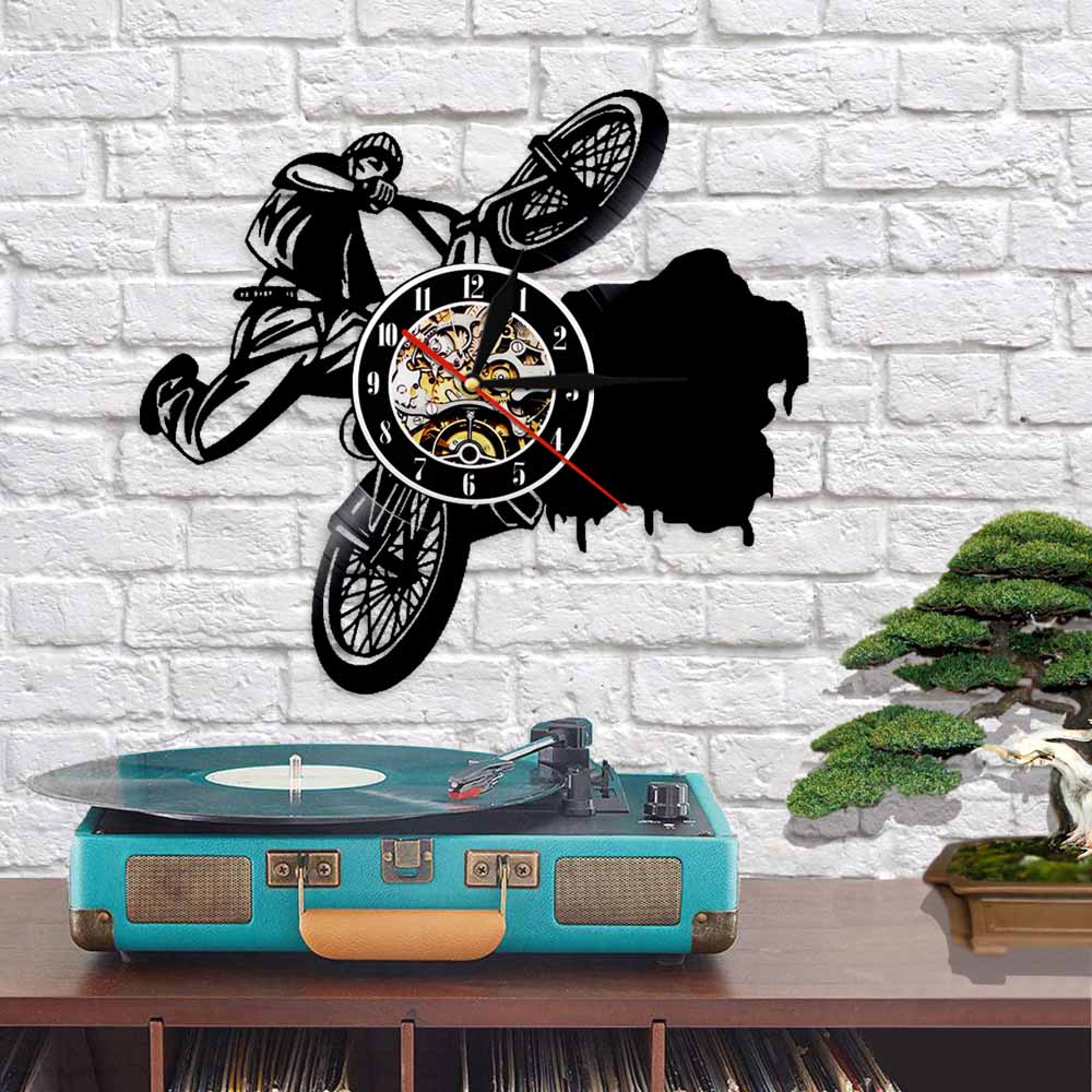 Cycolinks BMX Nac Nac Vinyl Clock - Cycolinks