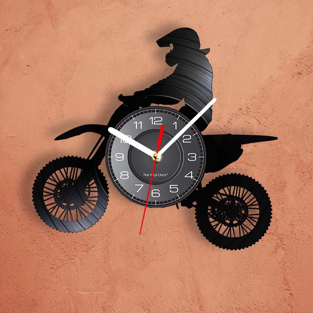 Cycolinks MTX Mototrax Vinyl Clock - Cycolinks