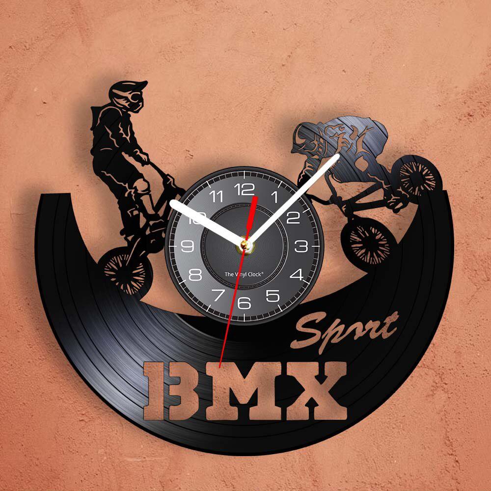 Cycolinks BMX Sport Vinyl Clock - Cycolinks