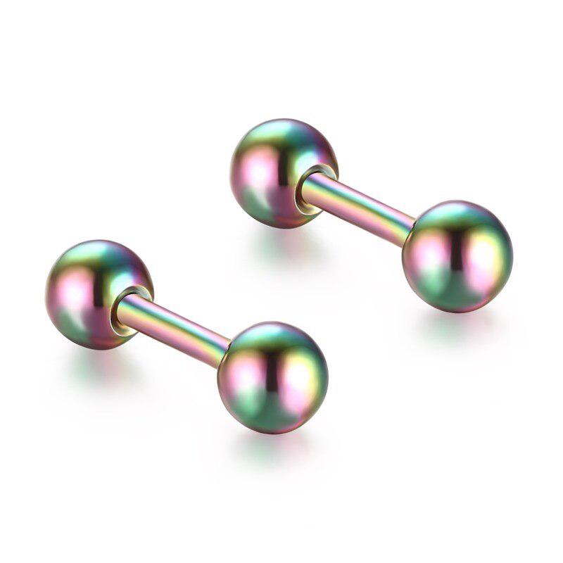 Cycolinks Dumbbell Stud Earrings BOGOF - Cycolinks