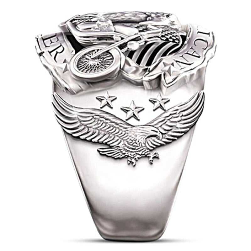 Cycolinks American Biker Motorcycle Ring - Cycolinks