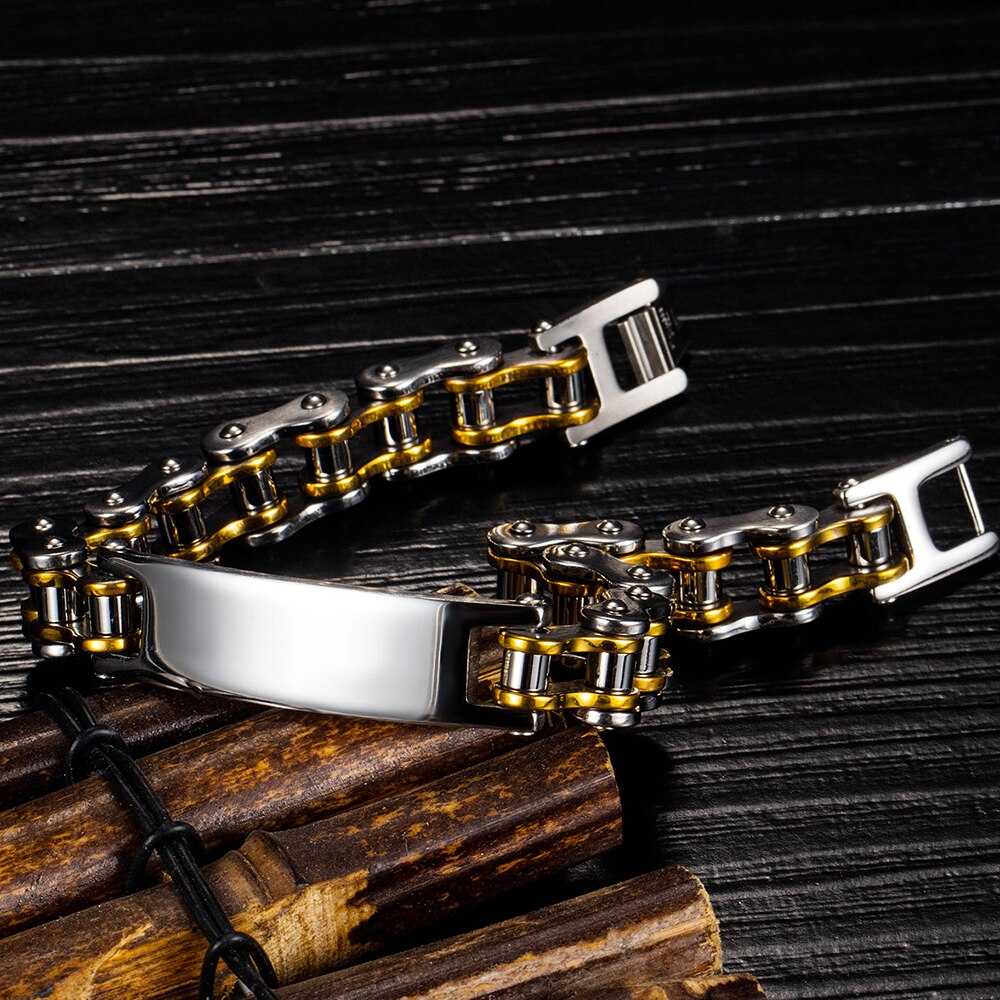 Cycolinks Gnarly Personalised Bike Chain ID Bracelet - Cycolinks