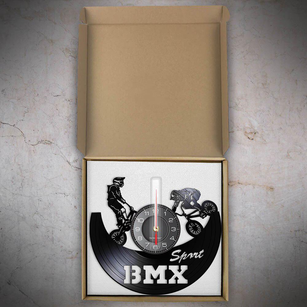 Cycolinks BMX Sport Vinyl Clock - Cycolinks