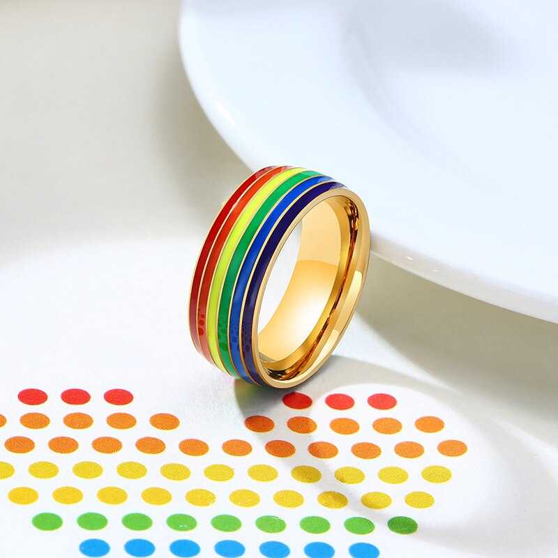 Cycolinks Pride Rainbow Unisex Ring - Cycolinks