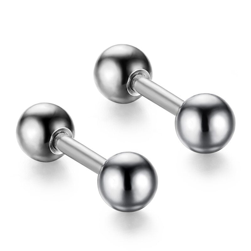 Cycolinks Dumbbell Stud Earrings BOGOF - Cycolinks