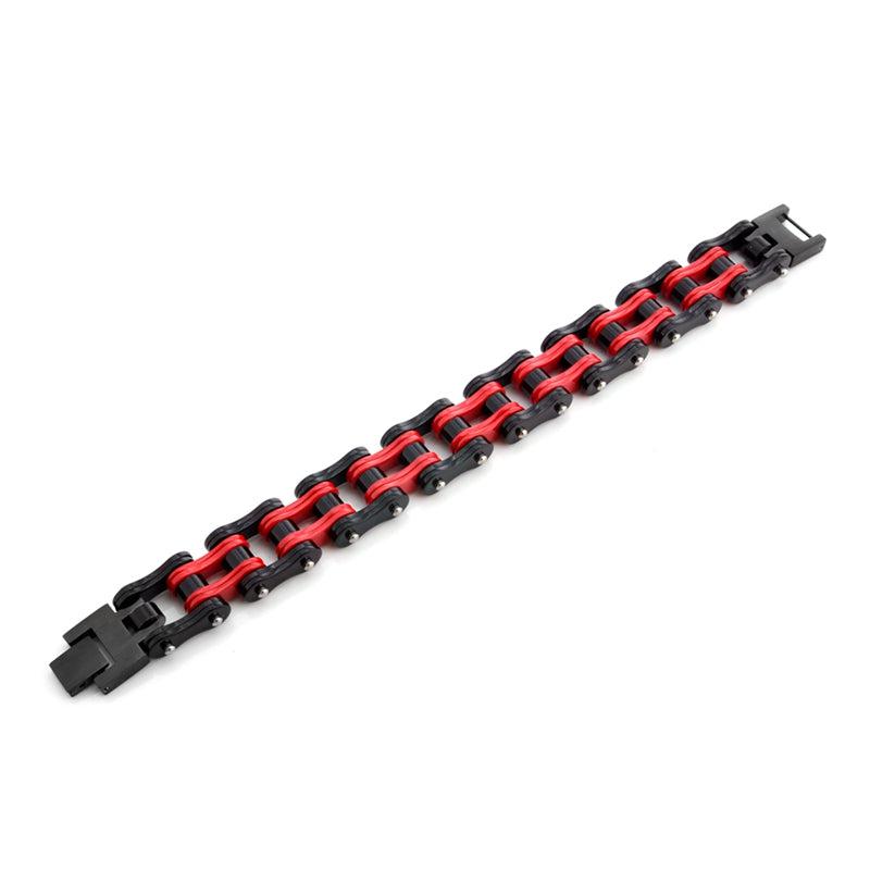 Cycolinks Ducati Red Bike Chain Bracelet - Cycolinks