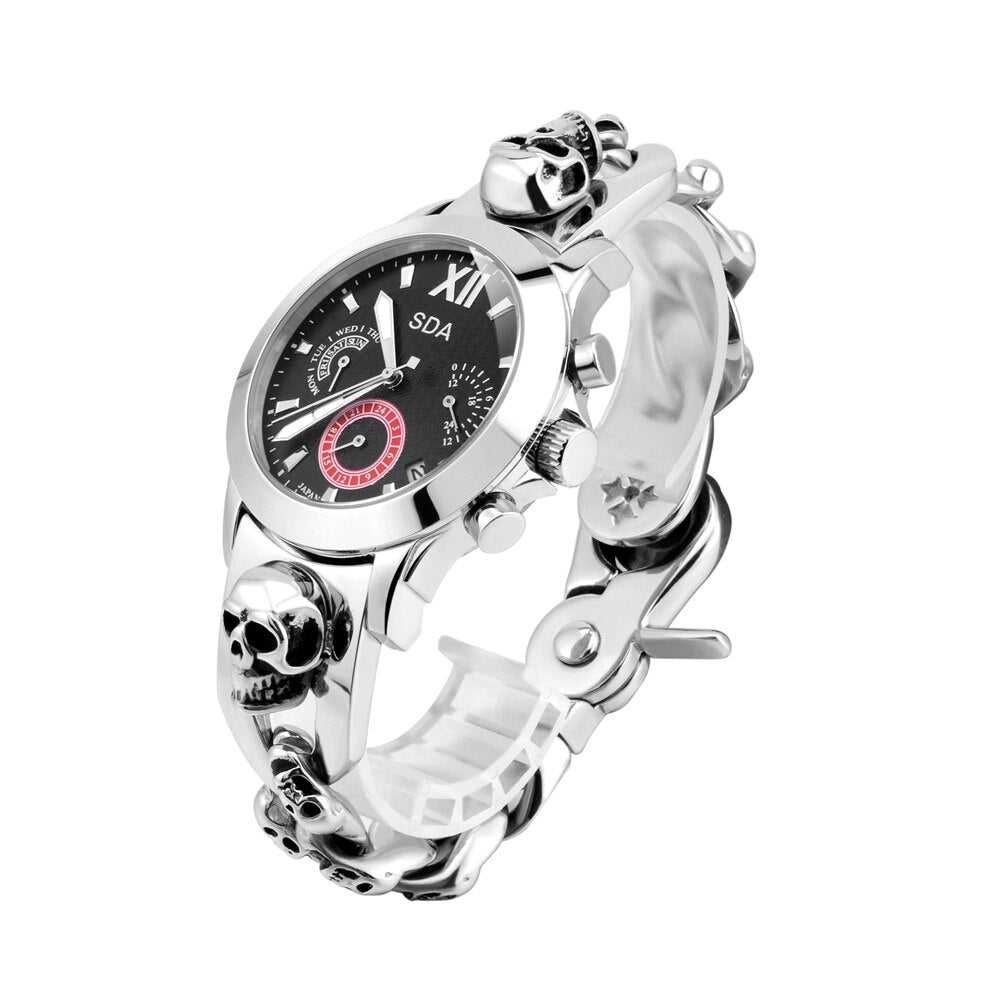 Cycolinks Japanese Movement Quartz Skull Watch - Cycolinks