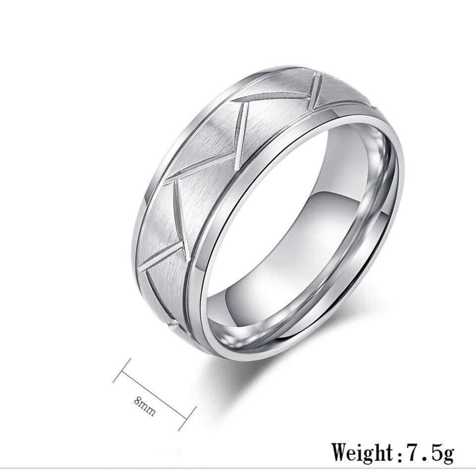 Cycolinks 8mm Titanium Steel Tire Ring BOGOF - Cycolinks