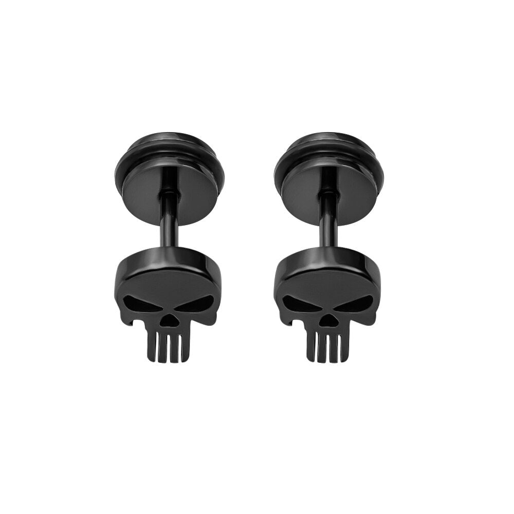 Cycolinks Skull Stud Earrings BOGOF - Cycolinks