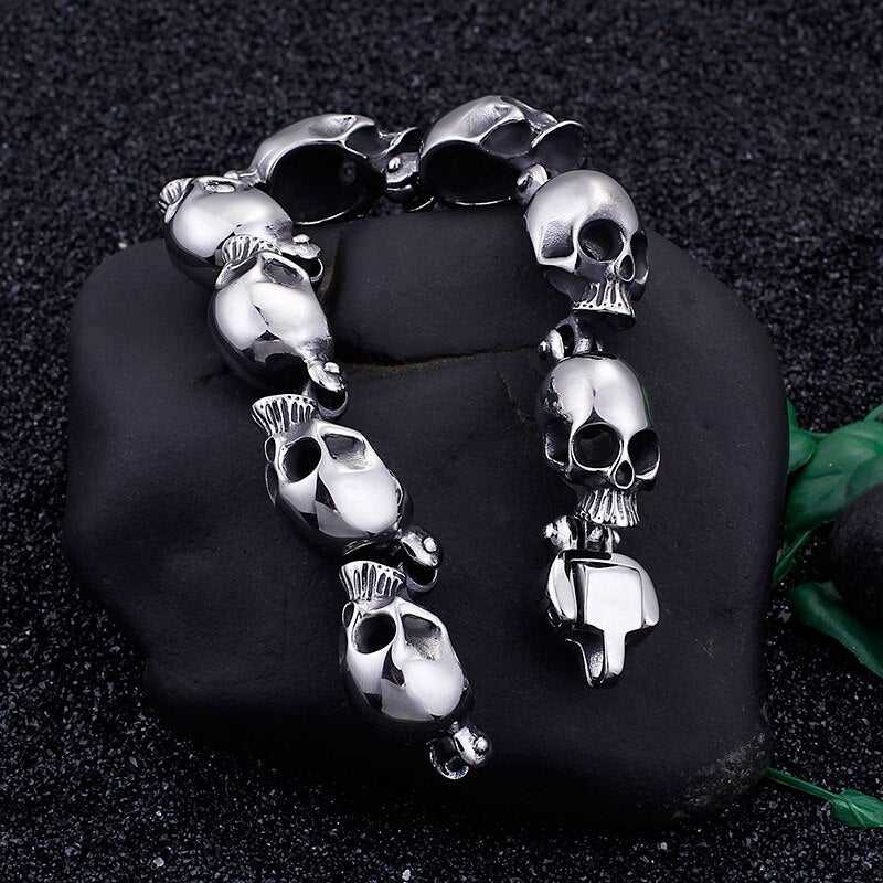 Cycolinks Punk Skull Bracelet - Cycolinks