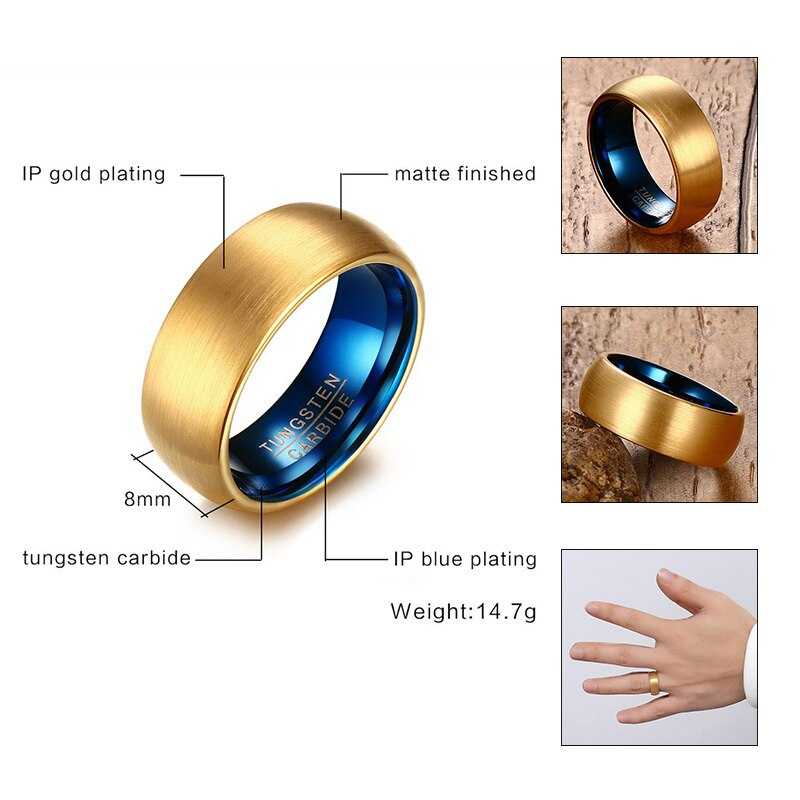 Cycolinks Tungsten Carbide Matt Ring - Cycolinks