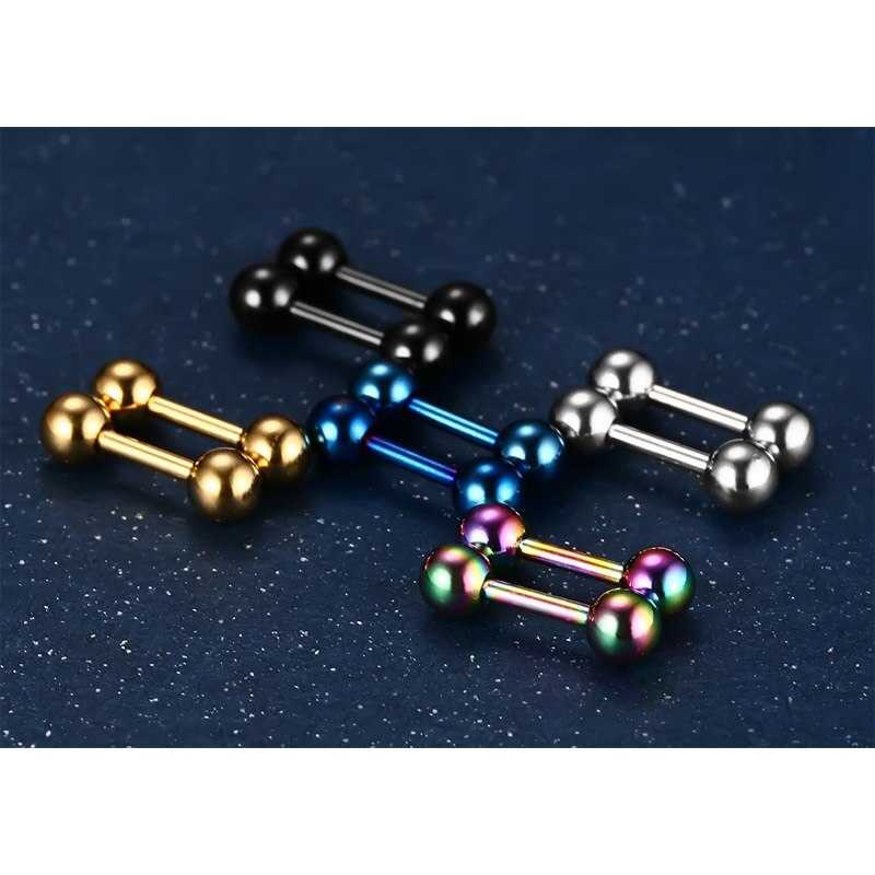 Cycolinks Dumbbell Stud Earrings BOGOF - Cycolinks