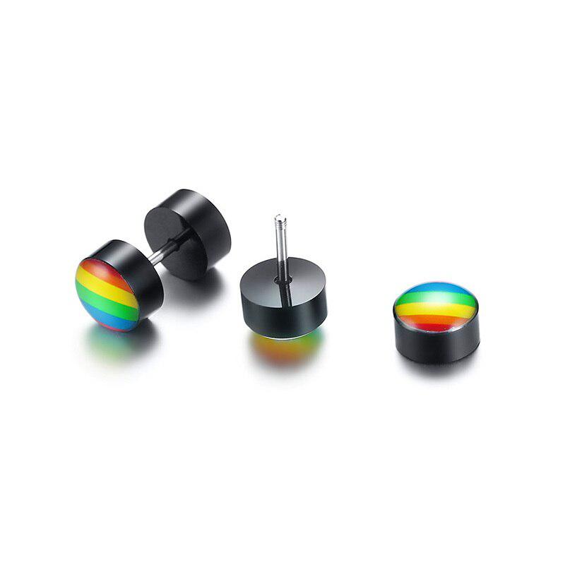 Cycolinks Pride Rainbow Stud Earrings - Cycolinks