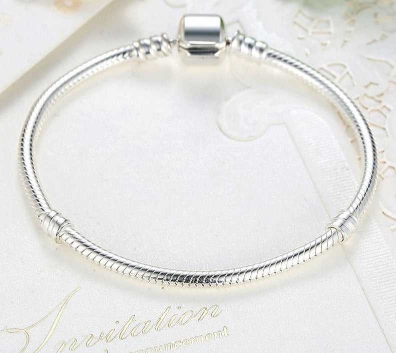 Cycolinks 925 Sterling Silver Snake Chain Bangle & Bracelet - Cycolinks