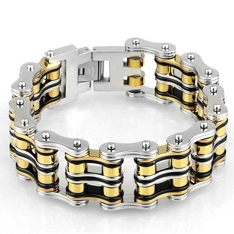 Stainless Steel Bike Chain Bracelet Holiday Gifts  Fruugo IN