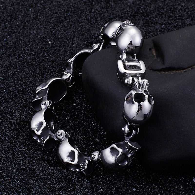 Cycolinks Punk Skull Bracelet - Cycolinks