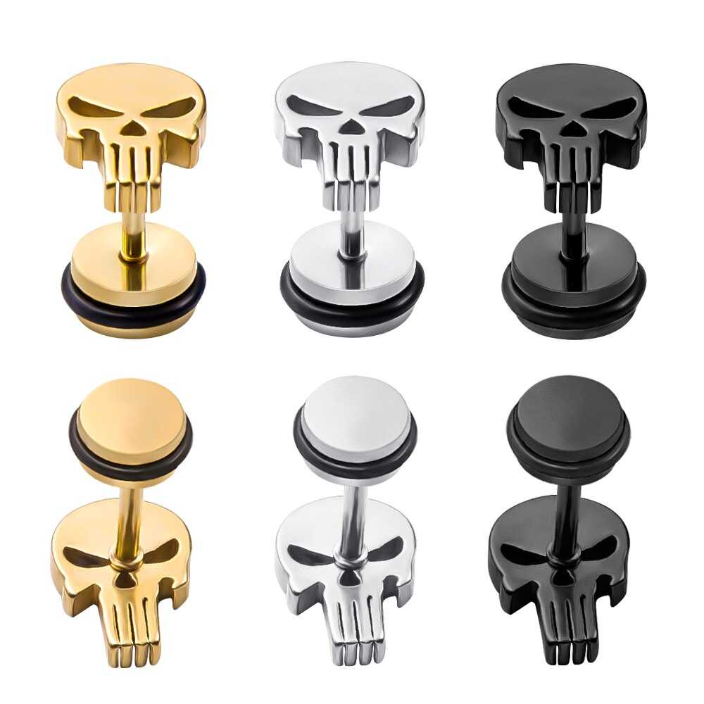 Cycolinks Skull Stud Earrings BOGOF - Cycolinks