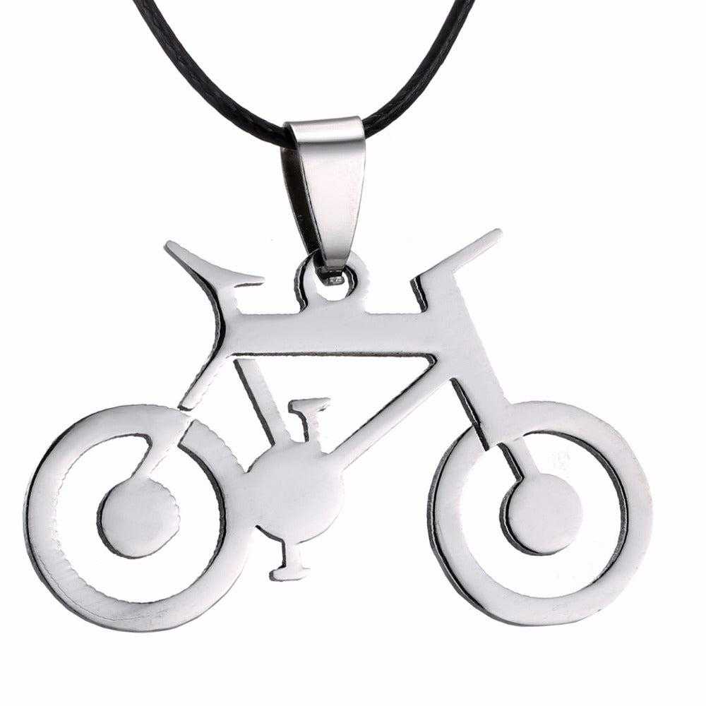 Cycolinks Bicycle Pendant Mens Necklace BOGOF - Cycolinks