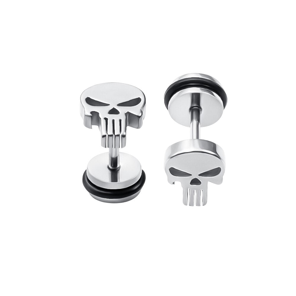 Cycolinks Skull Stud Earrings BOGOF - Cycolinks