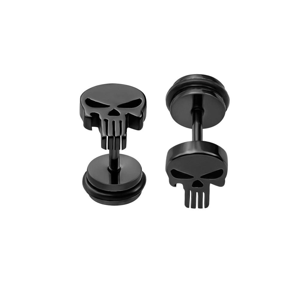 Cycolinks Skull Stud Earrings BOGOF - Cycolinks