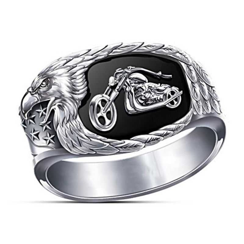 Cycolinks Alloy Motorcycle Biker Ring - Cycolinks