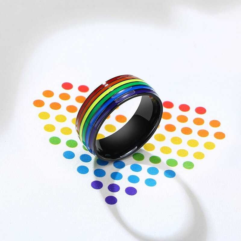 Cycolinks Pride Rainbow Unisex Ring - Cycolinks