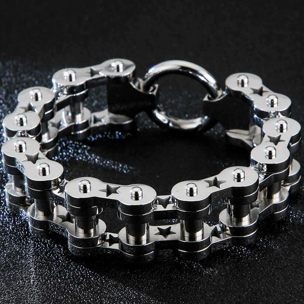 Cycolinks Star Bike Chain Bracelet - Cycolinks