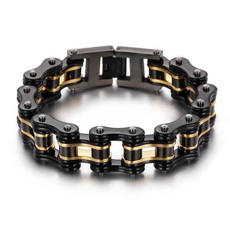 Leather Bicycle Chain Bracelet | Leather Rider Jewelry | Ghost Rider  Bracelet - Punk - Aliexpress