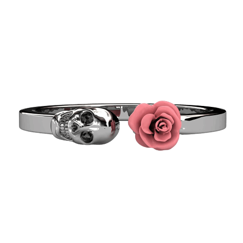 Cycolinks Skull Rose Ring - Cycolinks