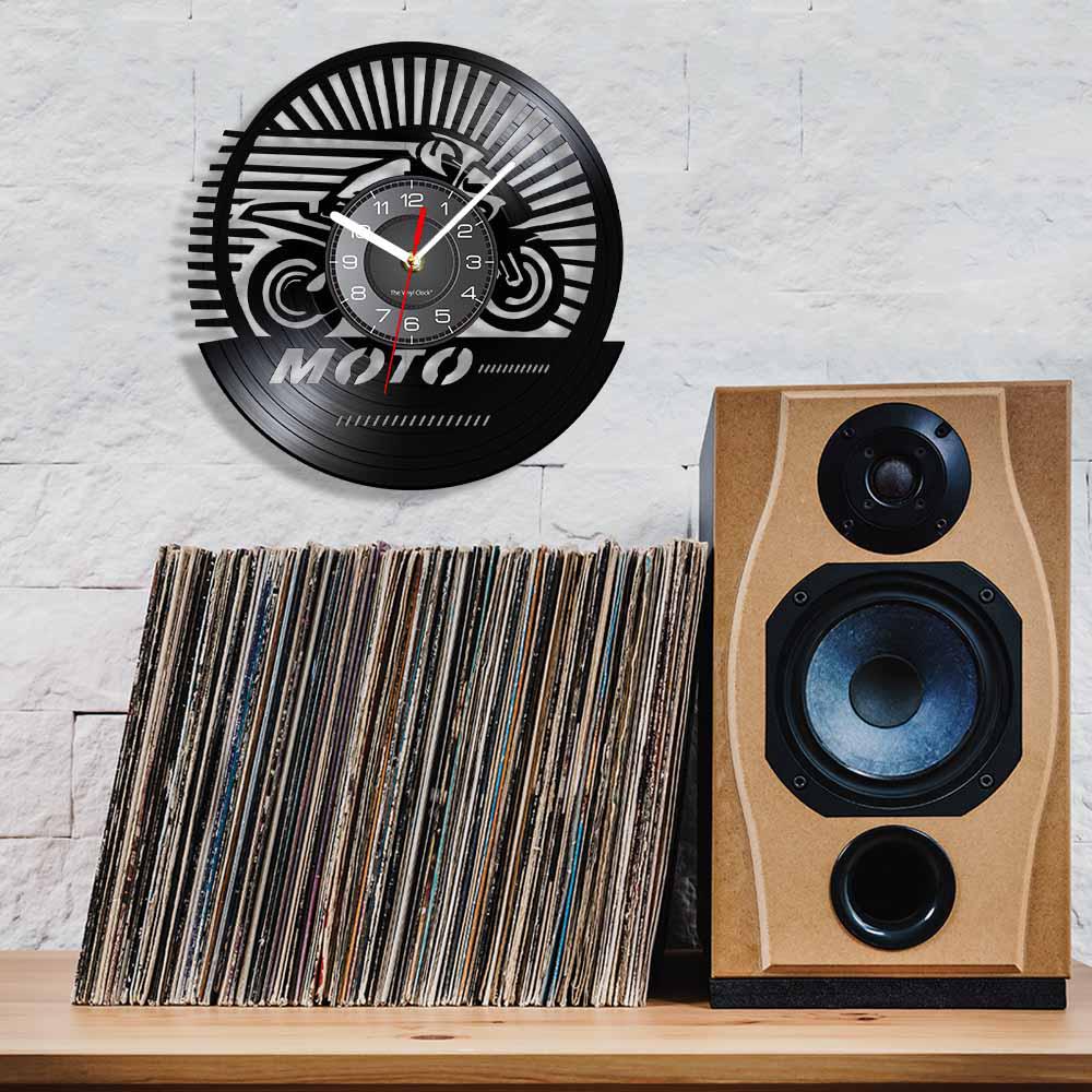 Cycolinks Moto Vinyl Clock - Cycolinks