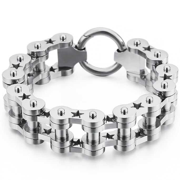 Cycolinks Star Bike Chain Bracelet - Cycolinks