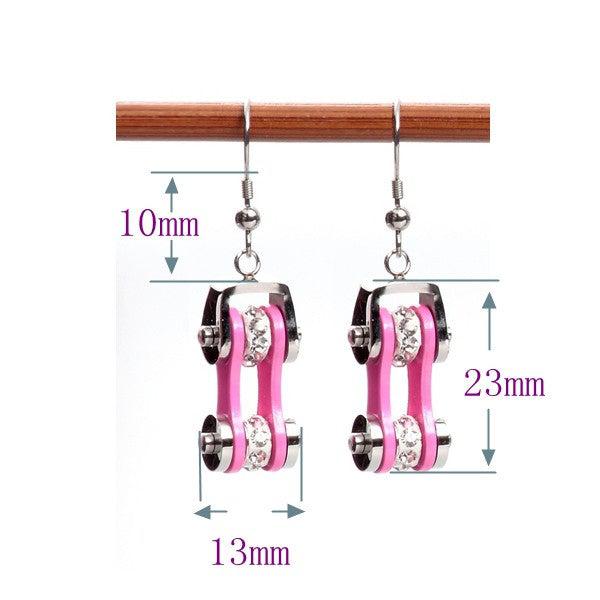 Cycolinks Bicycle Chain Link Earrings - Cycolinks