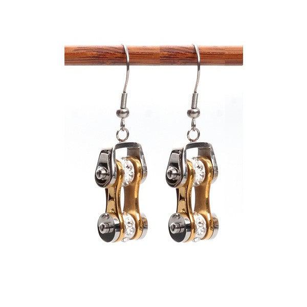 Cycolinks Bicycle Chain Link Earrings - Cycolinks