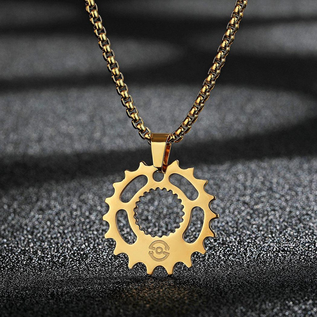 Cycolinks Sprocket Gear Necklace - Cycolinks