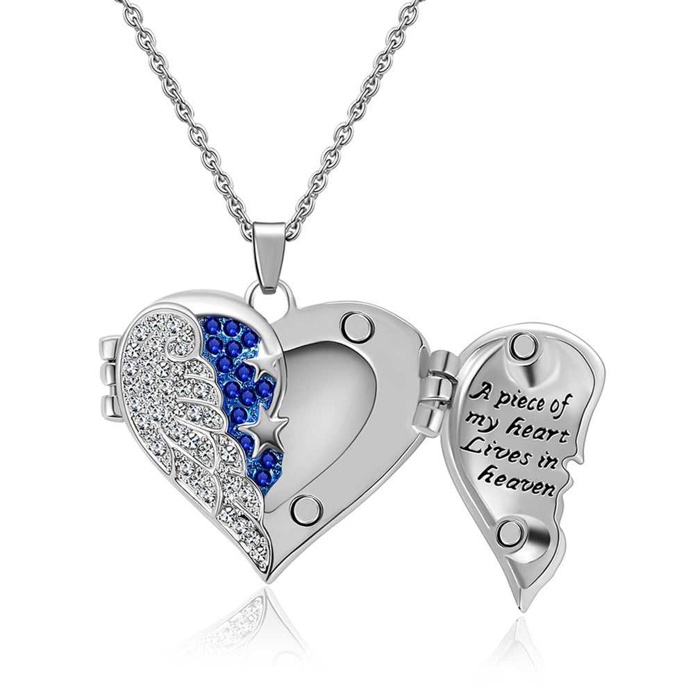 Cycolinks Heart-shaped Photo Necklace - Cycolinks