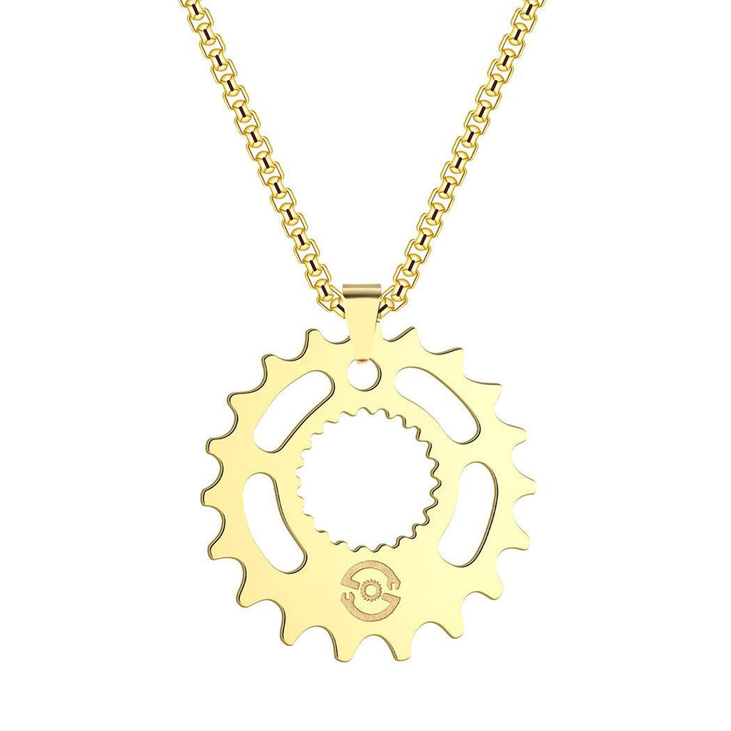 Cycolinks Sprocket Gear Necklace - Cycolinks