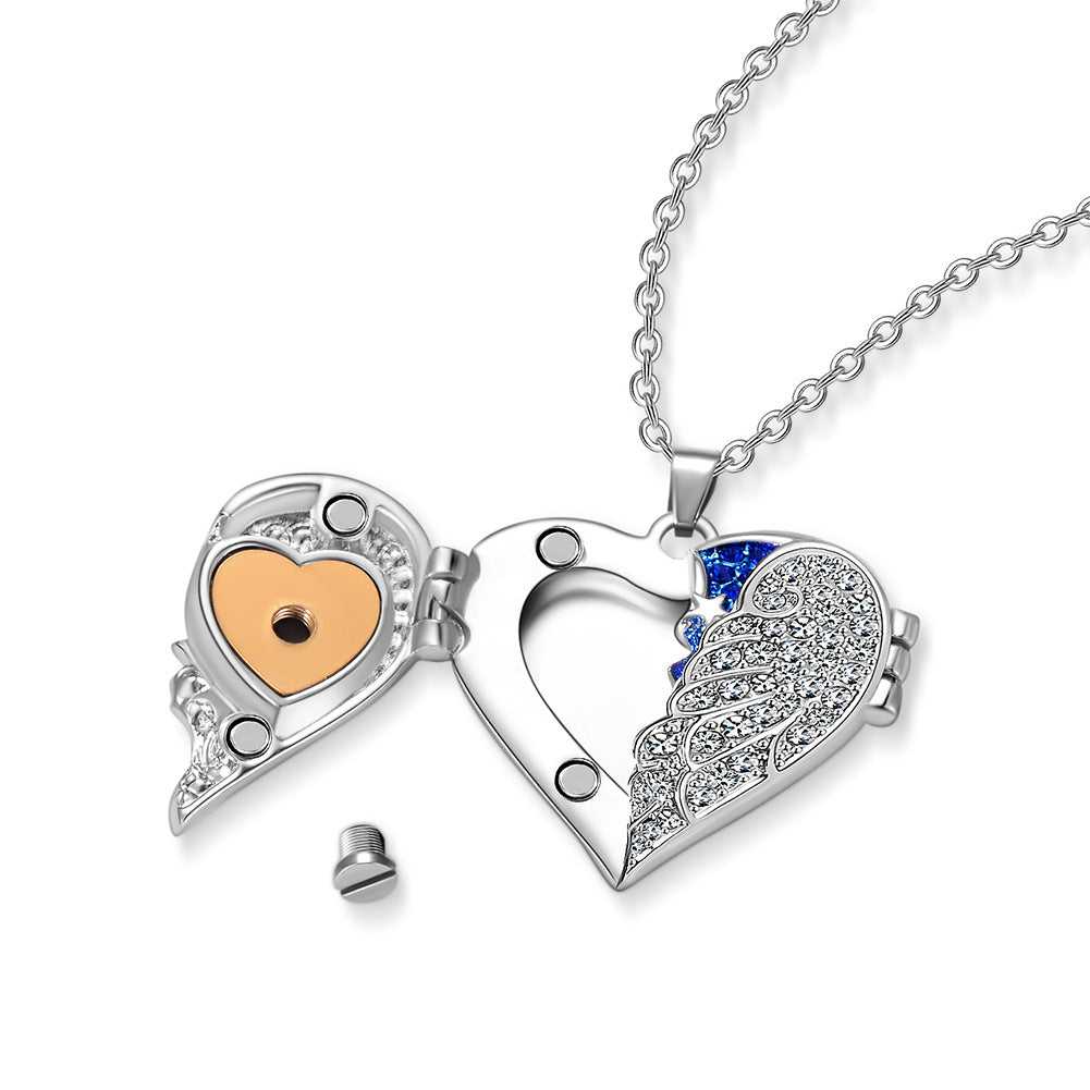 Cycolinks Heart-shaped Photo Necklace - Cycolinks