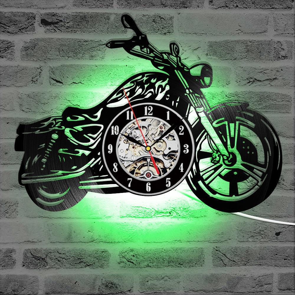 Cycolinks Motorcycle Vinyl Clock - Cycolinks