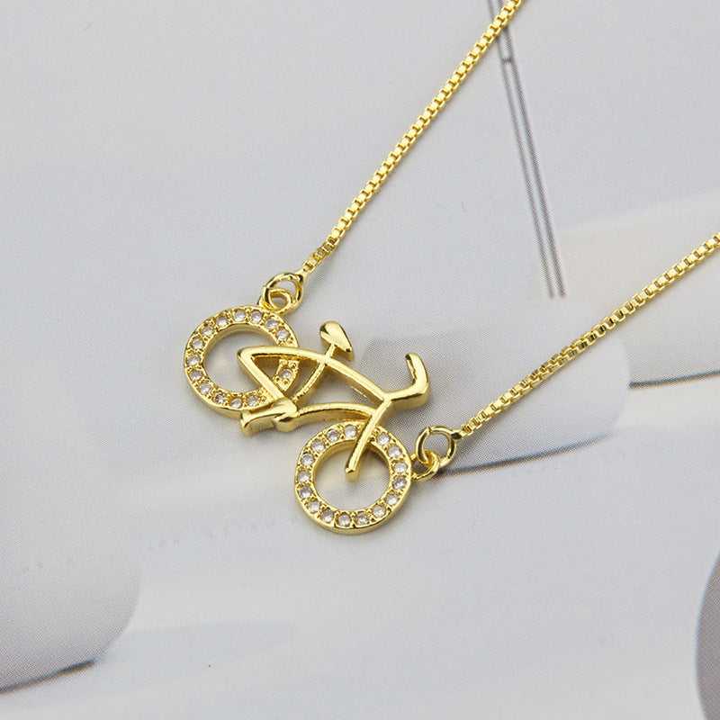 Cycolinks Zirconium Copper Plating Bicycle Necklace BOGOF - Cycolinks