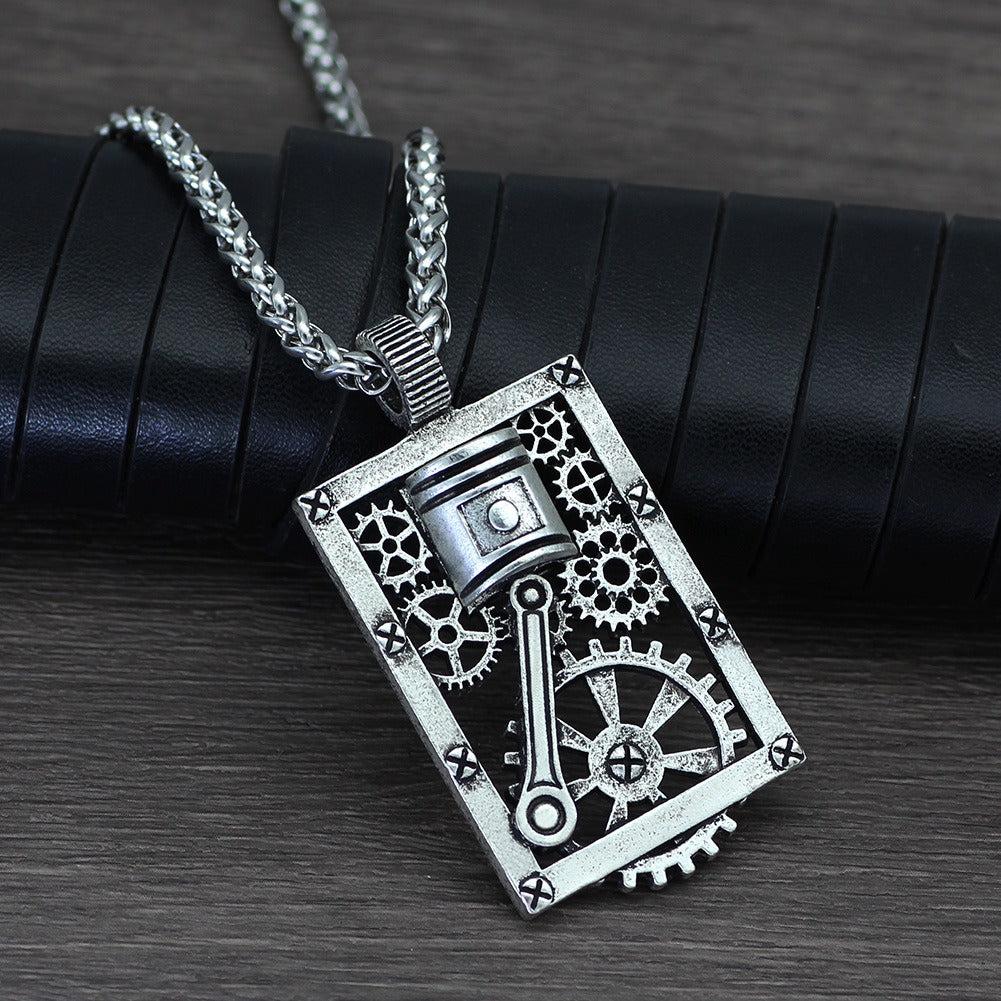 Cycolinks Geared Men's Biker Necklace - Cycolinks