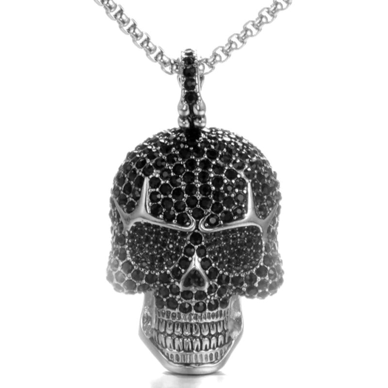 Cycolinks Full Zircon Skull Necklace - Cycolinks