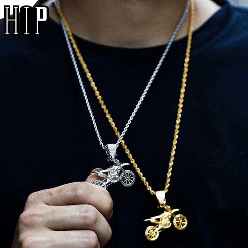 Cycolinks Hip Hop Copper Motocross Necklace - Cycolinks