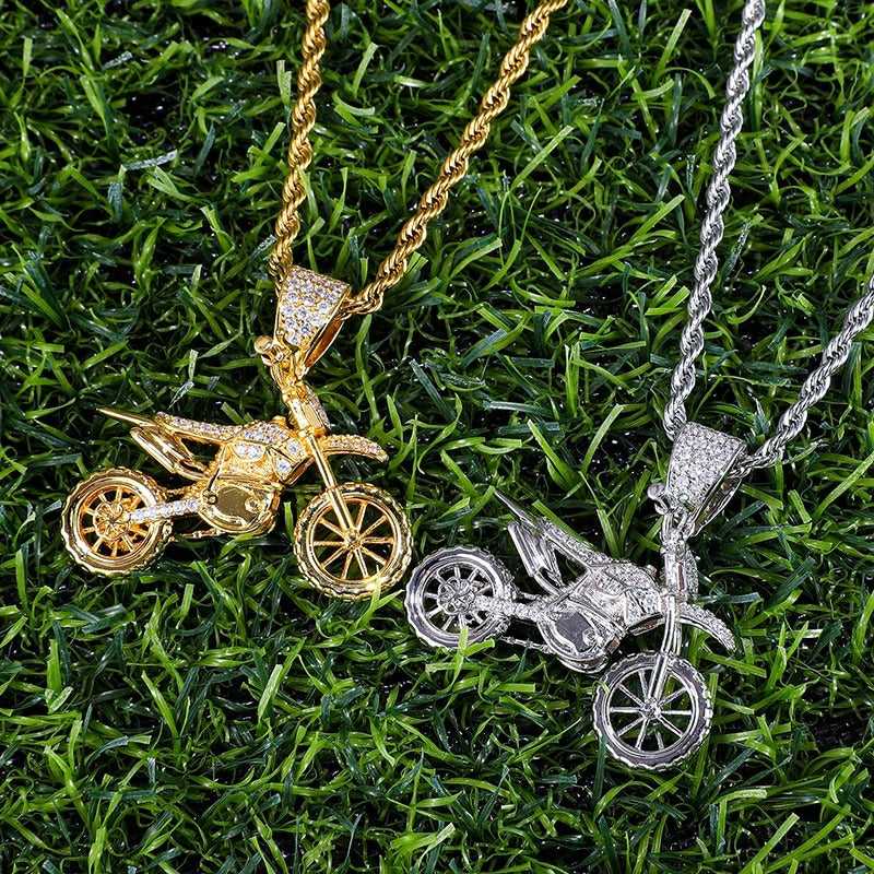 Cycolinks Hip Hop Copper Motocross Necklace - Cycolinks