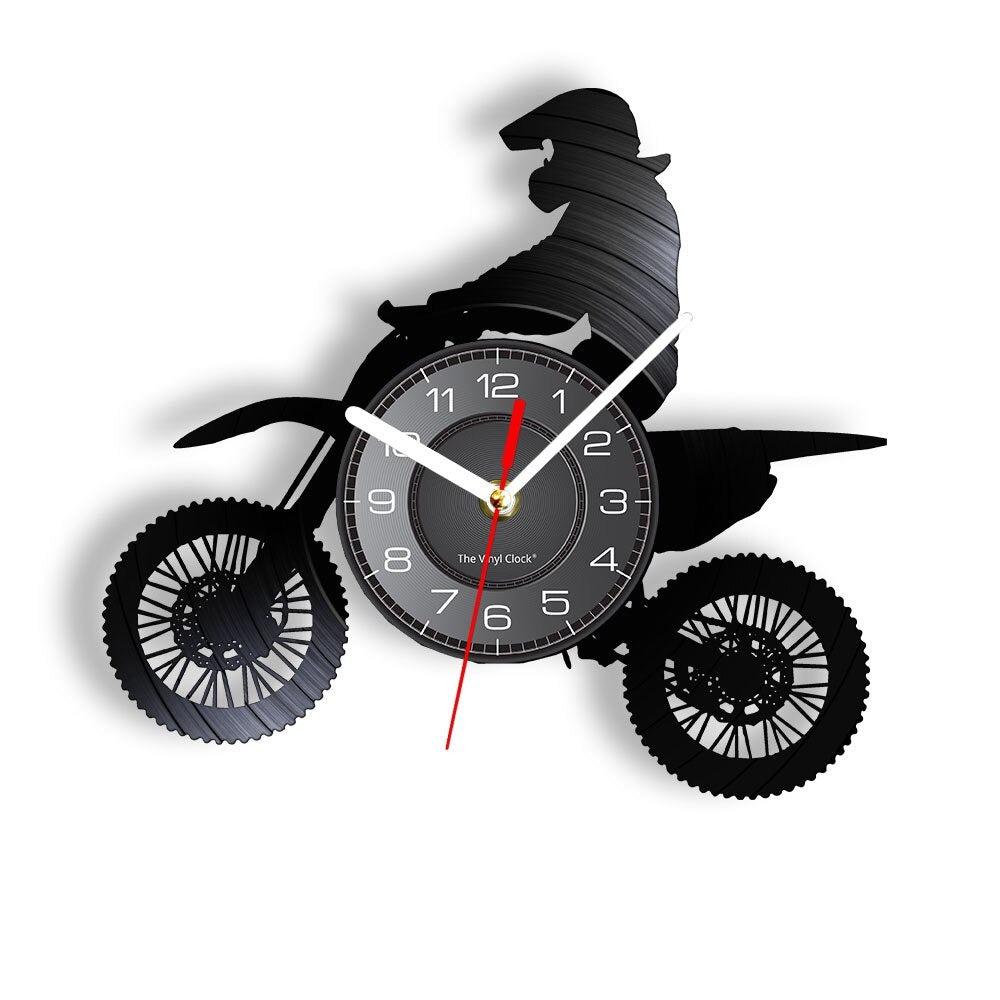 Knight Rider Clock Cycolinks Biker Clocks - Perfect Gift For Cyclist or Bicycle Rider