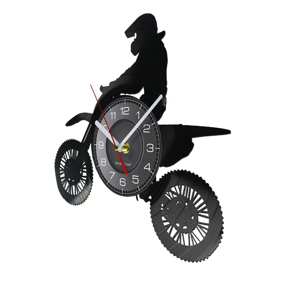 Cycolinks MTX Mototrax Vinyl Clock - Cycolinks